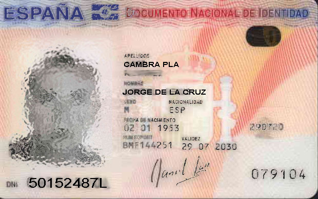 Carné de identidad (DNI)