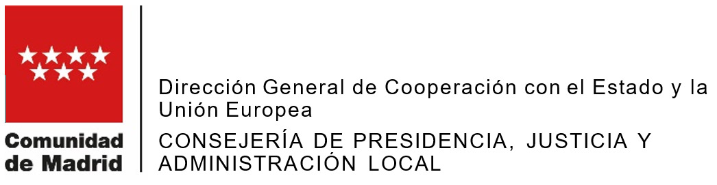 Logotipo de la Dirección General de Cooperación con el Estado y la Unión Europea