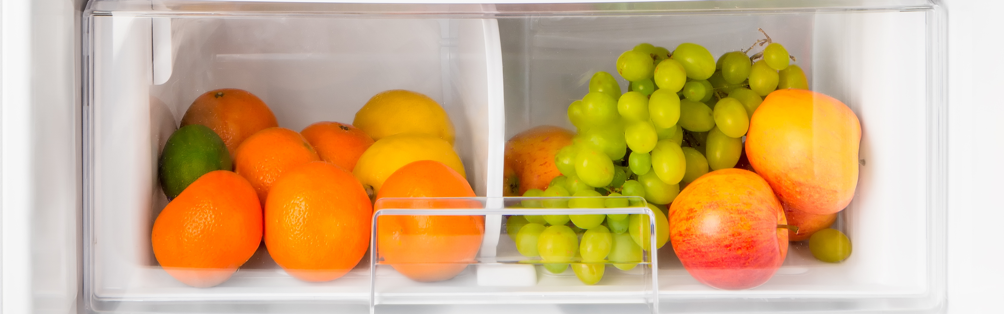 Cajón de frutas y verduras de la nevera