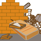 Contenedor de residuos de la construcción y demolición