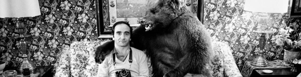 Jordi Socías autorretrato con feroz 1984